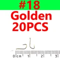 size 18 golden 20pcs