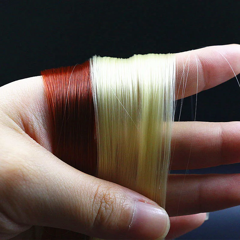 Royal Sissi-Serpentinas de agua salada, fibras de pececillo duraderas, materiales de atado de moscas, pelo sintético, fabricación de moscas de lucio y lubina, 12 colores - imagen 4
