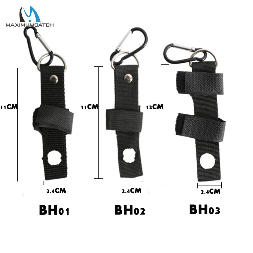 Soporte para botella flotante de pesca Maximumcatch, herramientas de pesca con mosca ultraligeras de aluminio/tela - imagen 3