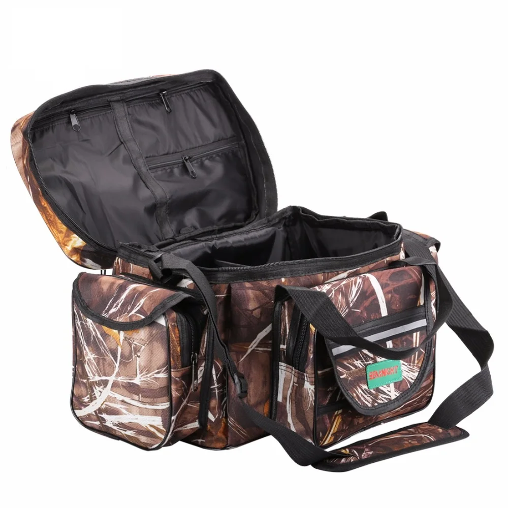 SeaKnight Bolsa de pesca SK003 – Mochila camuflaje caqui aparejos - imagen 2