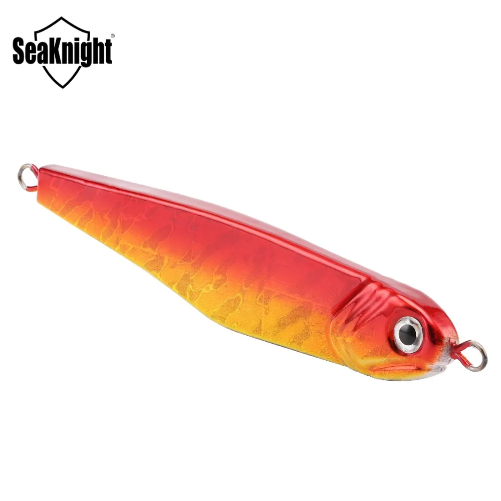 SeaKnight-Plantilla de Metal SK301, señuelo de pesca Artificial de 30g, 40g, 50g, 60g, 80g, 100g, 1 unidad