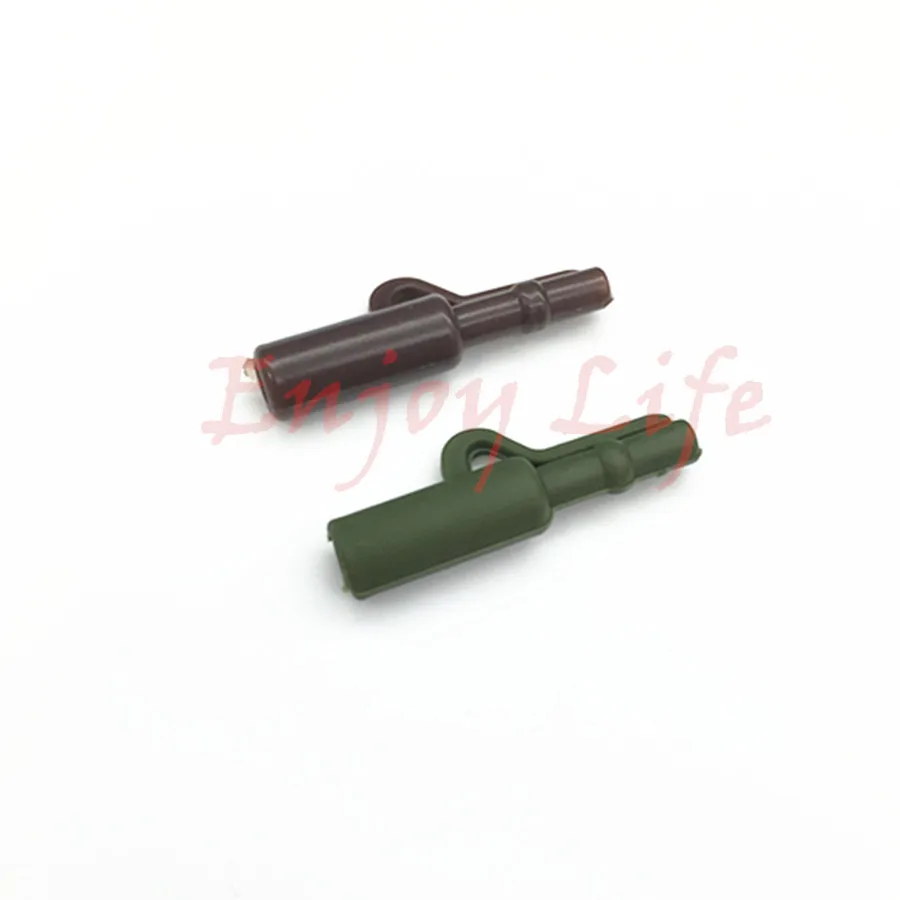 Clips de plomo de seguridad para pesca de carpa, aparejos de extremo, señuelos duros blandos, 100 * - imagen 2