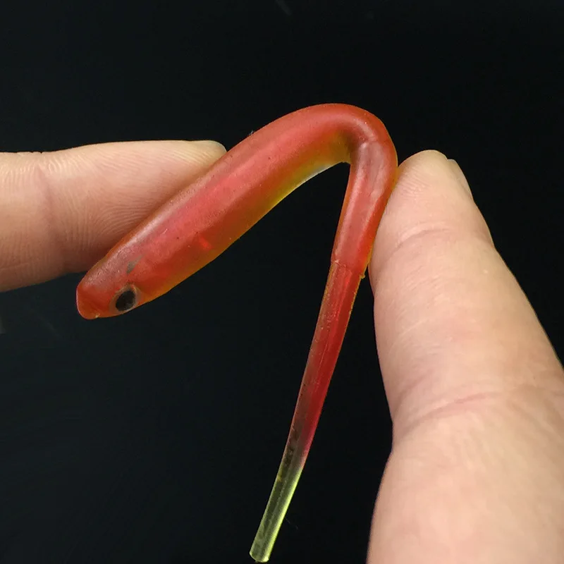 Señuelos artificiales de pez arcoíris 3D, papel de aluminio de 3g/10cm, cebo suave de pesca hecho a mano - imagen 5