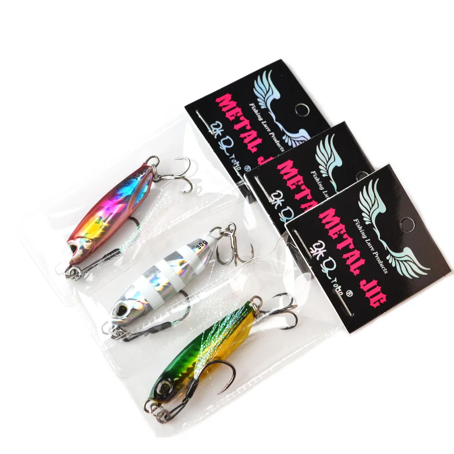 Señuelo jig metálico caída lenta lubina mar pesca lanzamiento - imagen 5