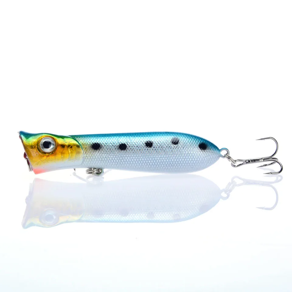1 Uds Popper Wobbler señuelo de pesca compatible con kosadaka yo zuri caña flotante Crankbait cebo artificial peche poper pop pesca carpa Pike - imagen 3