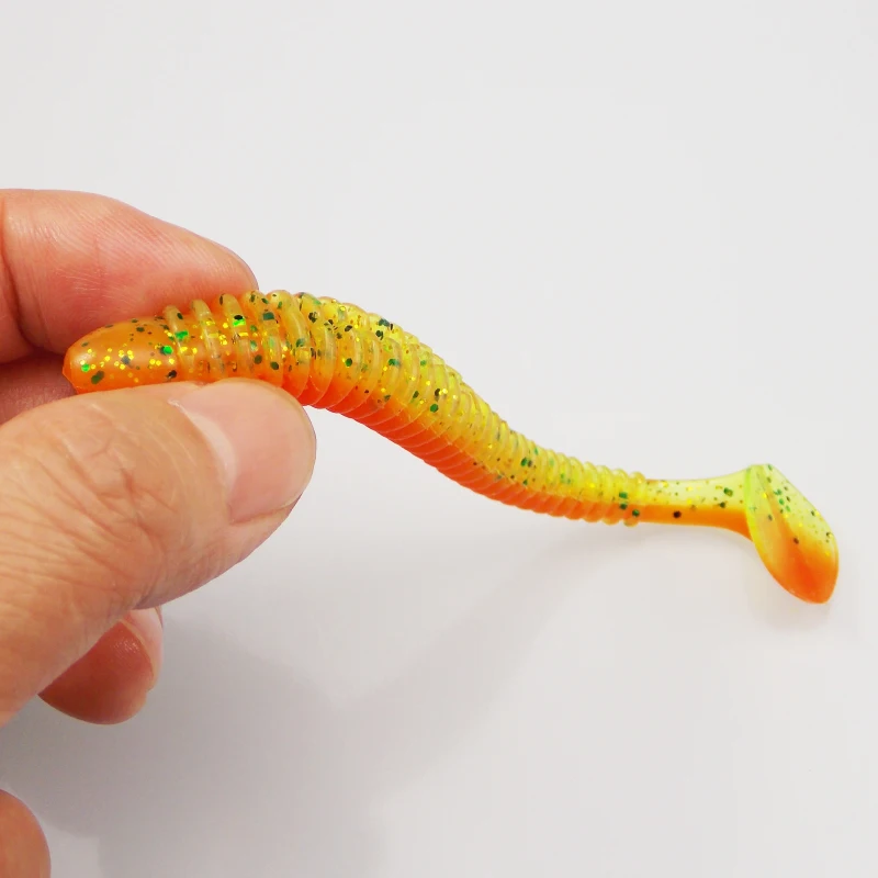 ESFISHING Swing Impact 100mm anillo Shad Jigging cebos blandos artificiales Wobbler para Lucio Bass Pesca Señuelos de Pesca - imagen 5