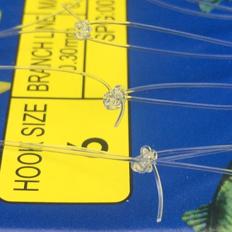 Bimoo-anzuelo luminoso de Camarón, señuelo de pesca Sabiki con 5 ganchos, Señuelos de Pesca de Mar, anzuelos de cebo intermitente, señuelos suaves, 5 unids/set - imagen 4