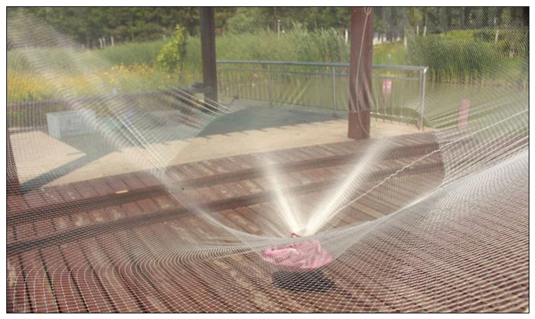 Finefish-red de pesca de nailon, malla pequeña que se mueve 1x1cm, pesca automática de langosta, Red Manual - imagen 2