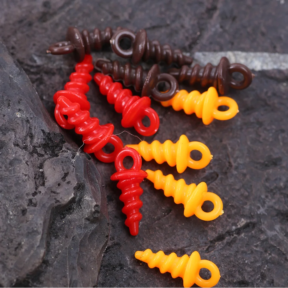 FISH KING-anzuelos de pesca de carpa, accesorios de plástico, componentes de alimentador, señuelos, tapones de cebo, 50 Uds. - imagen 2