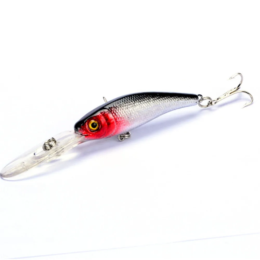 1 Uds. 10cm 7,4g clásico Minnow Crankbait pesca señuelos realistas pesca Wobblers cebo duro carpa Isca señuelos de lubina Artificial