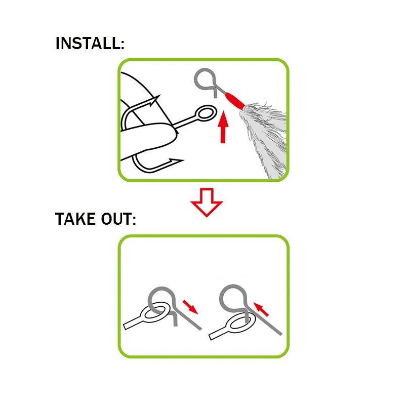 10 unids/lote 49mm hoja señuelo colgante Bloodstreams pluma señuelo de pesca equipo de pesca accesorios cuchara cebo - imagen 3