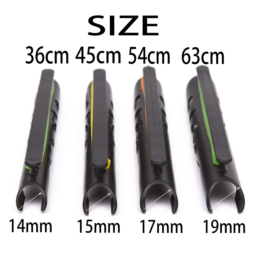 Líneas de placa de enfriamiento de pesca, soporte de barra, pies de bobina de mano para XB-242 de poste de 2,7 M, 3,6 M, 4,5 M, 5,4 M, 6,3 M, 5 piezas - imagen 4