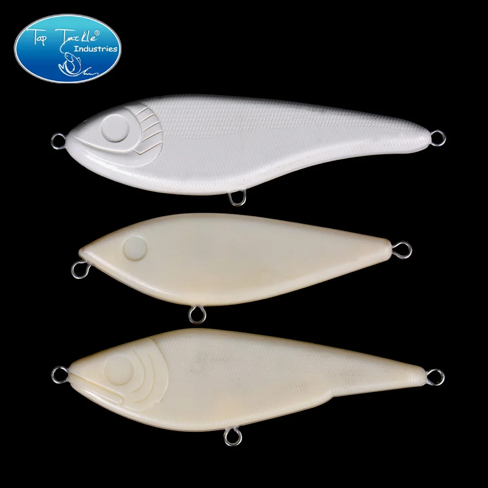 Jerk Bait lápiz de plástico en blanco sin pintar, señuelo de cuerpo, señuelo de pesca - imagen 2