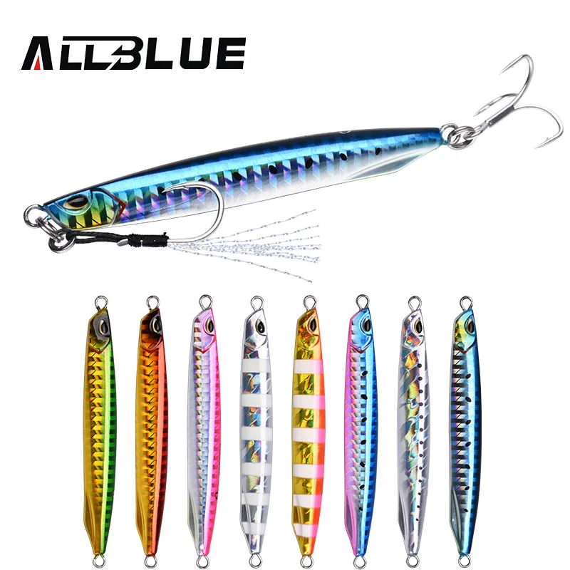 ALLBLUE DRAGER Super Slim SSZ - Jig metálico 30G para orilla - imagen 3
