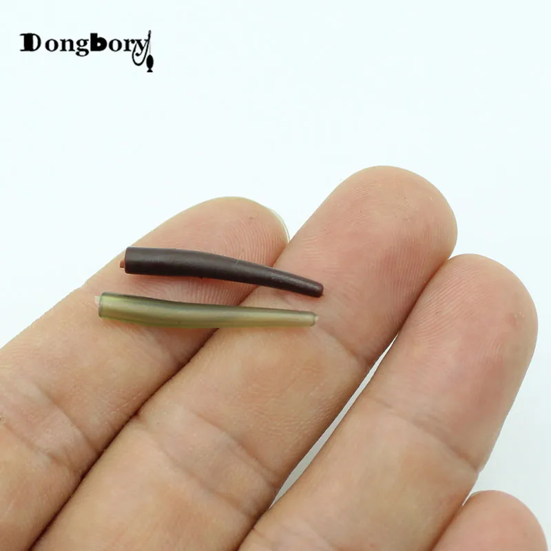 30 Uds. Accesorios de pesca de carpa, funda antienredos, Mini aparejos de pesca de carpa de goma, conexión con gancho, aparejos terminales de 24mm - imagen 4