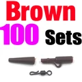 100 Sets Brown