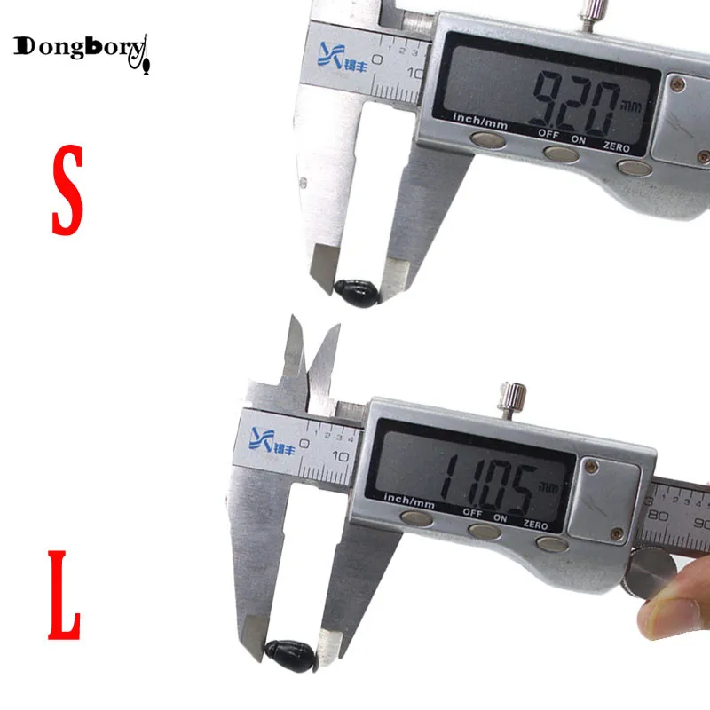 Dongbory 30 Uds. Cuentas de cambio rápido, cambio de pesca de camuflaje, longitud del gancho, cuenta de choque al instante para alimentador de método de pesca de carpa - imagen 5