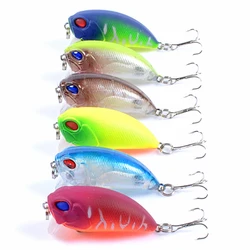 Señuelos de Pesca de manivela, cebo duro Artificial japonés flotante Isca, Wobblers Crankbait, carpa, Lucio, aparejos de Pesca, 5cm, 7,1g, 1 unidad