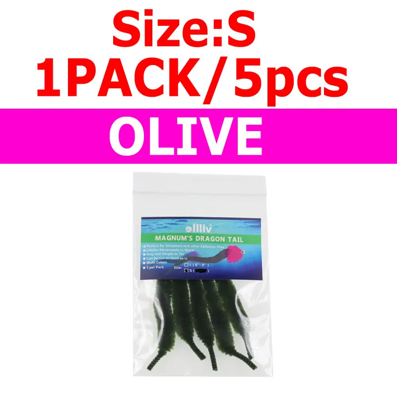 5pcs olive
