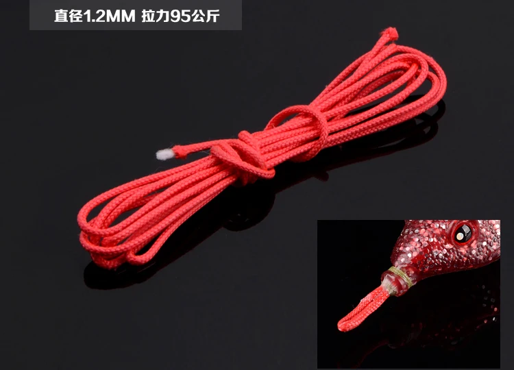 Señuelos de Pesca de rana, accesorios de bricolaje, línea de Kevlar, plomo, plomo, cuerda de doble gancho, juego de 1-5 piezas - imagen 2