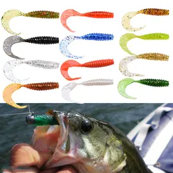 Cebo Jerk Bait Blando 6cm para pesca mar – Señuelo vinilo