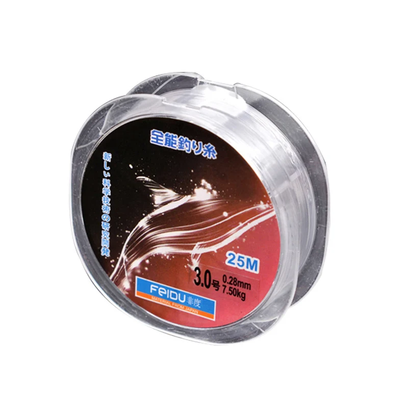 POETRYYI 25 M línea principal de Nailon/línea de pesca sublínea súper fuerte línea de pesca japonesa 30 - imagen 3