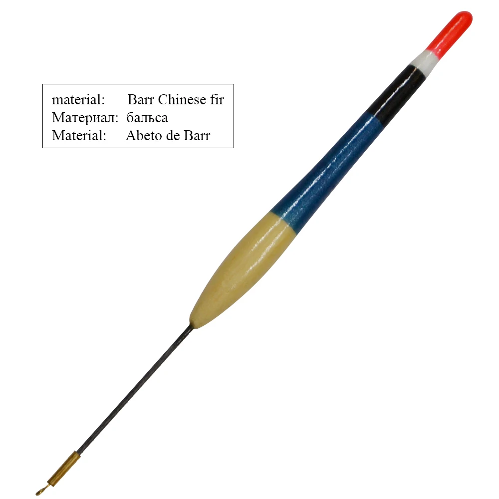 NGB 10 Uds Barguzinsky flotador de pesca de abeto 3G 4G 5G boya Bobbers flotadores accesorios de pesca de carpa - imagen 4
