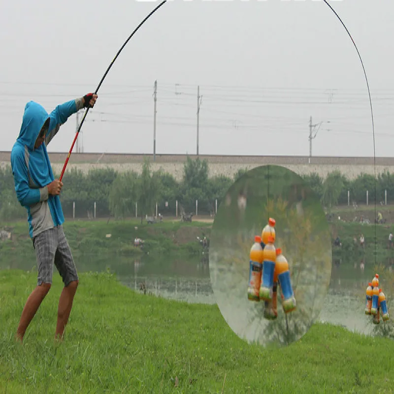 Caña de pescar superdura, ultraligera, de alto carbono, de mano, aparejos de Pesca, palo de Pesca Olta - imagen 4