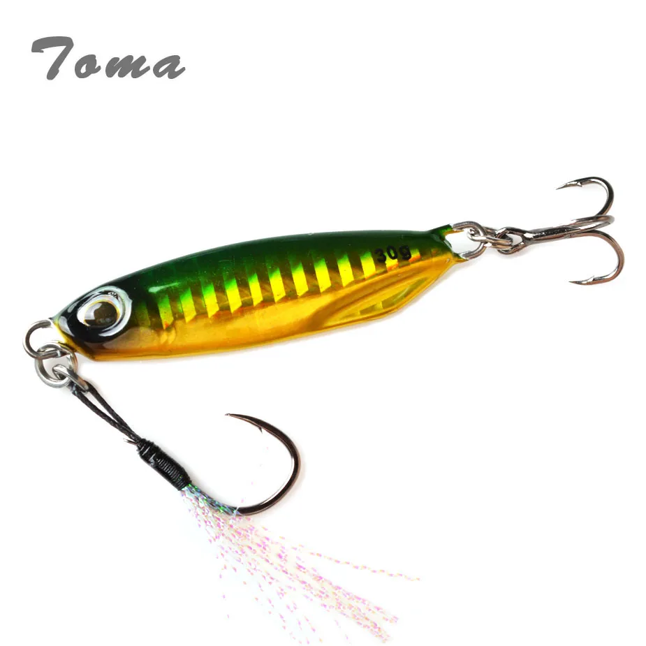 Señuelo jig metálico caída lenta lubina mar pesca lanzamiento - imagen 3