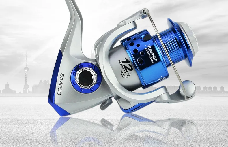 Experimente la mejor aventura de pesca con este carrete de alto rendimiento