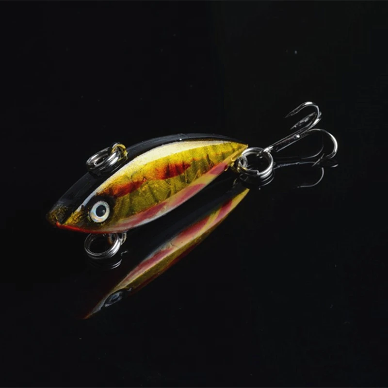 Señuelo de pesca VIB de 80 piezas, 4cm, 2,8G, Super Mini, vibración Artificial, Wobblers, aparejos de plástico duro en cada nivel de agua