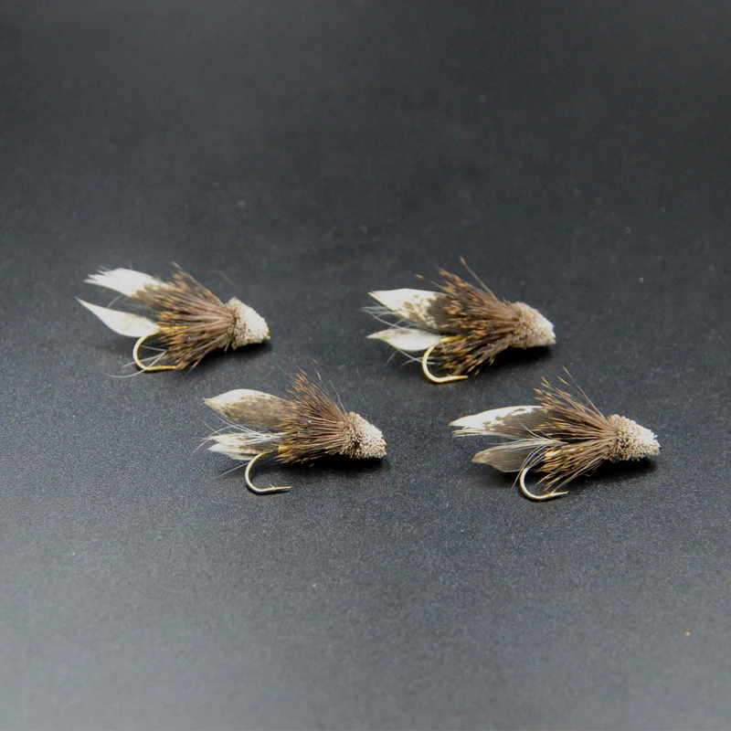 Gold Muddler Minnow Contemplator – Mosca con pelo ciervo trucha - imagen 4