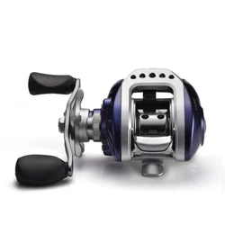 Carrete Baitcasting Lizard – Compatible zurro y diestro para pesca con señuelos