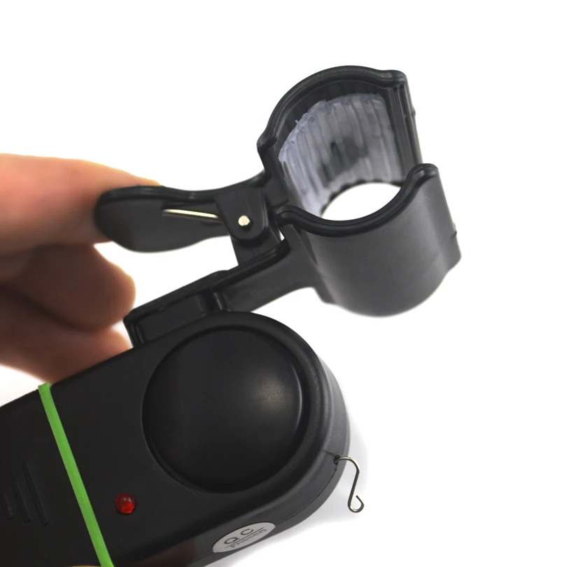 MNFT 4X electrónico pez mordedura huelga sonido alarma campana caña de pescar con luz LED nueva llegada - imagen 3