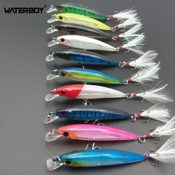WaterBoy Crankbait – Señuelo duro con pluma plástica