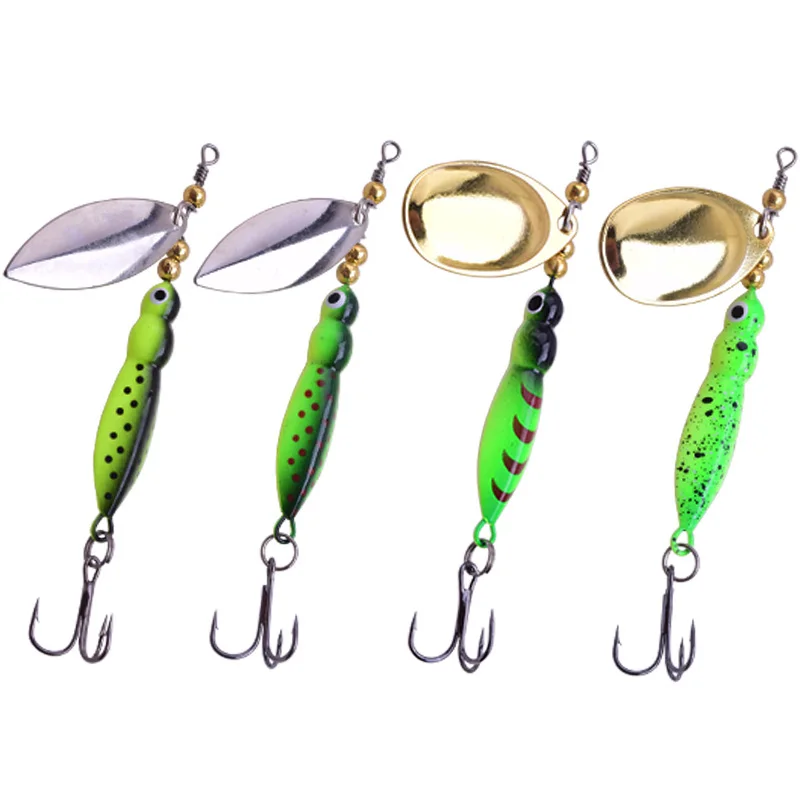 WDAIREN-SEÑUELOS DE pesca inteligentes artificiales Isca, anzuelo triple, Crankbait, Wobblers de pesca, cebo duro, cebo giratorio para lubina, 7cm, 14g - imagen 5