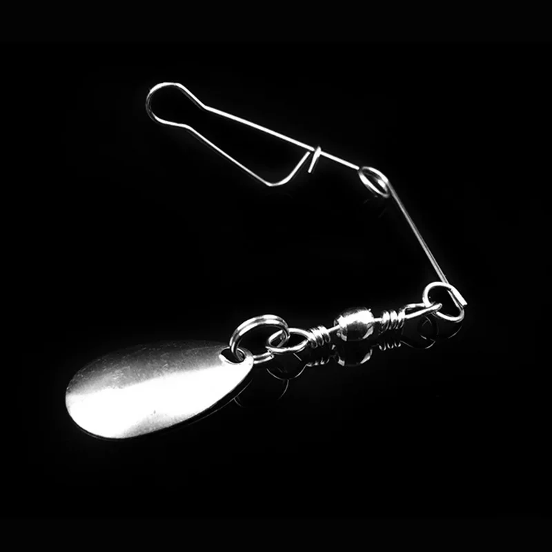 Cuchara de equilibrio de pesca, cebo isca artificial para pesca de carpa, 0,8g, 0,6mm, Wobble Fish Spinner, accesorios de aparejos de pesca, 2 uds. - imagen 3