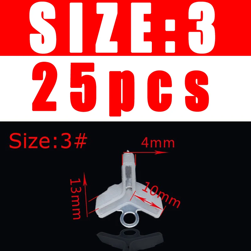 25pcs  size3