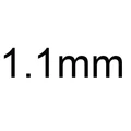 1.1mm