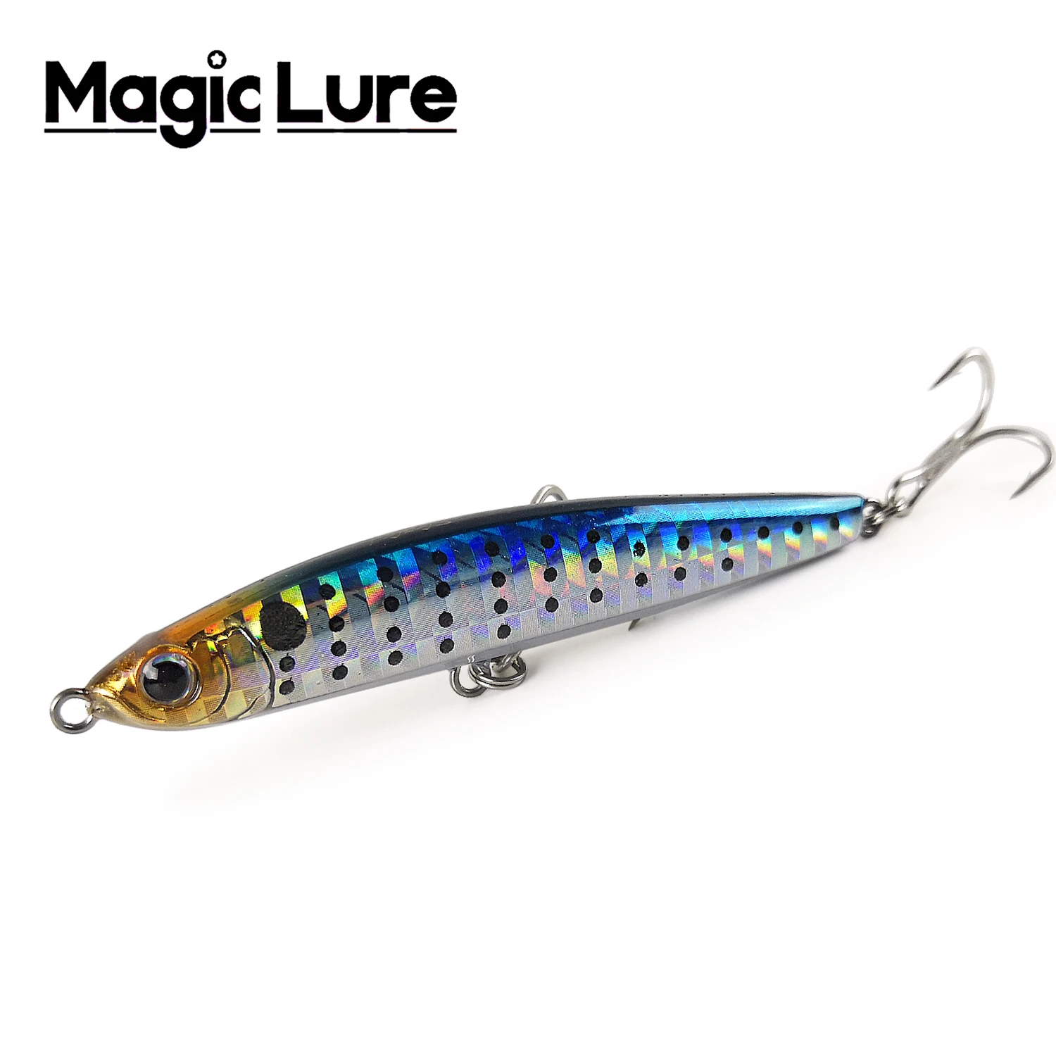 Señuelo mágico L70S 9g L90S 15g lápiz de hundimiento stickbait wobbler cebo pesca mar señuelos de agua dulce aparejos para trucha, Lucio Perch fish paseantes hundidos pesca - imagen 2