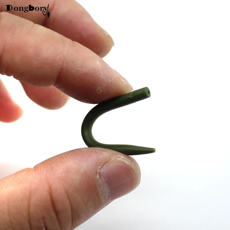 30 Uds. Manga antienredos de goma, funda de gancho weedy, conectar con clips de plomo, giratorios de cambio rápido, aparejos de pesca de carpa, fabricación de aparejos - imagen 4