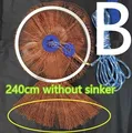 240cm without sinker