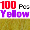 100pcs yellow