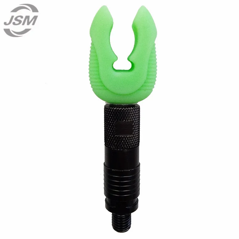 JSM-Adaptador de liberación rápida para caña de pescar, Conector de aleación de aluminio, 2 piezas, accesorios de pesca de carpa - imagen 4