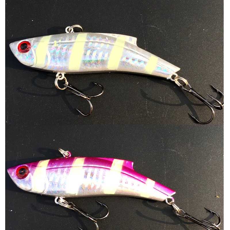 Nuevo señuelo de pesca VIB, cebo duro con vibración, 15g, 28g, 35g, Swimbait, 10 colores, señuelos artificiales, 1 pieza en oferta - imagen 3