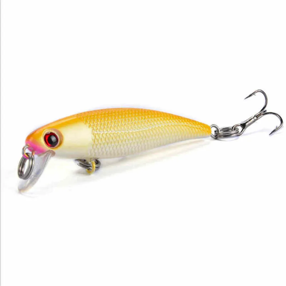 Minnow Fishinapot 4,5g – Cebo duro 6cm anzuelos triples - imagen 4