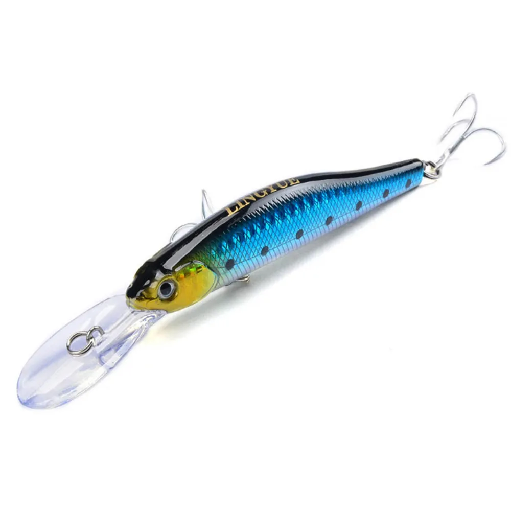 Señuelo de Pesca de piscardo suspendido, Wobbler de 12CM y 13,4G, cebo Artificial duro de labio largo, aparejos de Pesca de carpas, 1 ud. - imagen 4