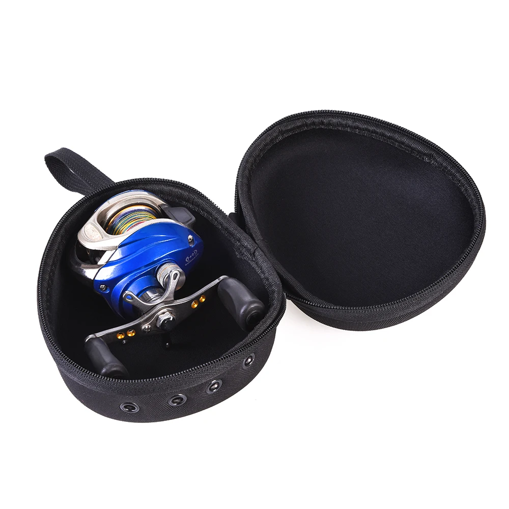 EVA-funda impermeable para carrete de Pesca, bolsa protectora para carretes giratorios, bolsa de transporte para ruedas, bolsas de aparejos al aire libre - imagen 5