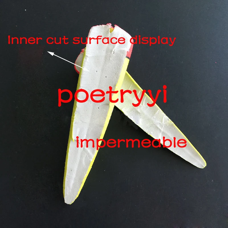 POETRYYI, 1 unidad, 15/20/30g, flotabilidad blanca/amarilla, flotador Bobber en línea EVA, flotadores de pesca de agua salada, bagre, Lucio, cebo vivo, flotador 30 - imagen 2