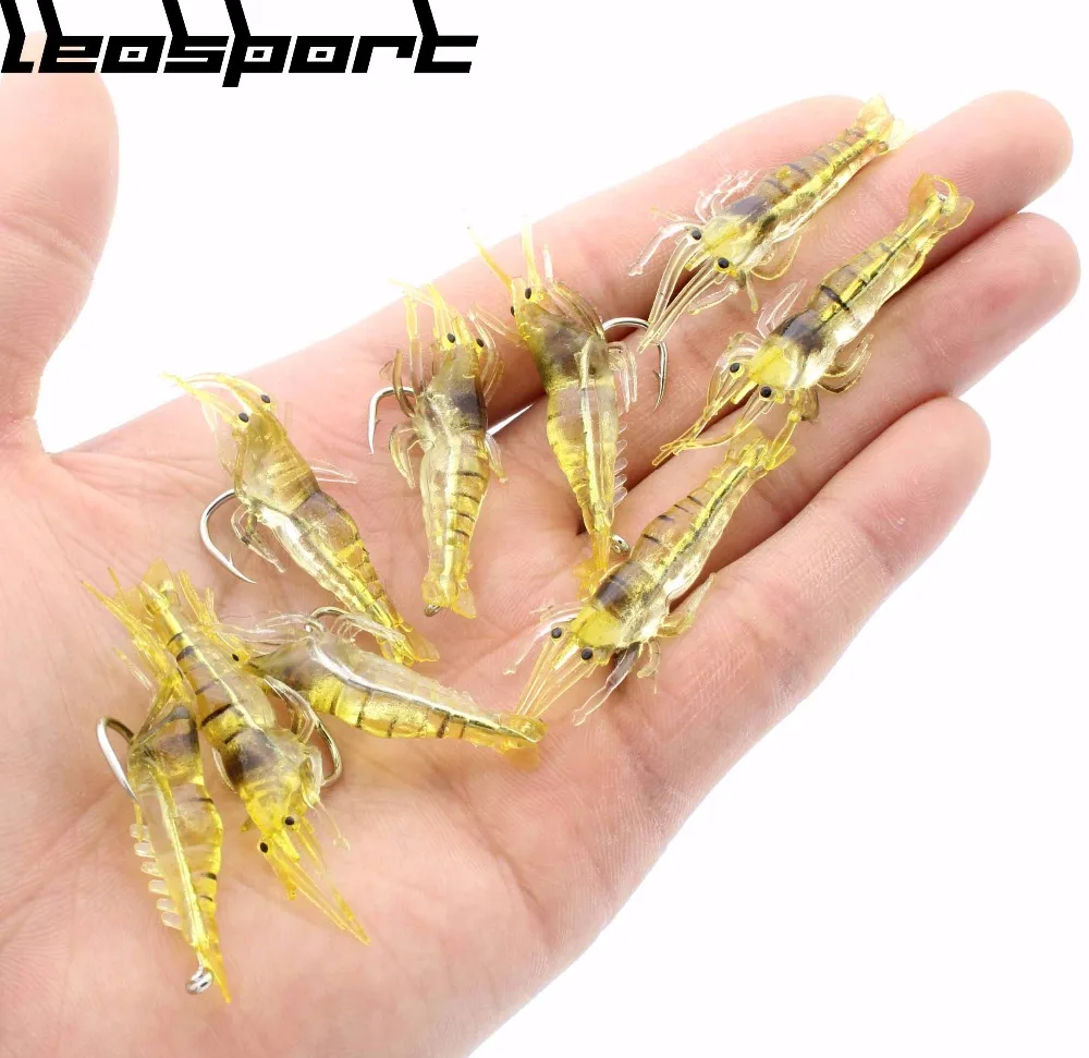 Señuelos LEOSPORT 5cm 2g Blandos 10 Uds - vista principal